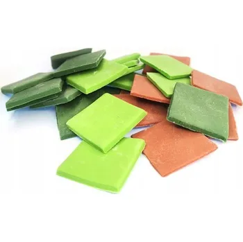 Jedlá dekorace na dort Cukrové čtverečky, kostičky na dort jako z Minecraftu