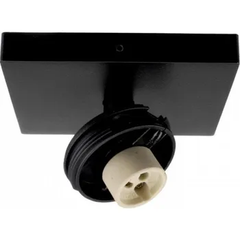 Bodové svítidlo LIGHT IMPRESSIONS Deko-Light stropní přisazené svítidlo Can Tilt hranatá základna, 1x 7,5 W GU10, černá - LIGHT IMPRESSIONS IMPR 348265