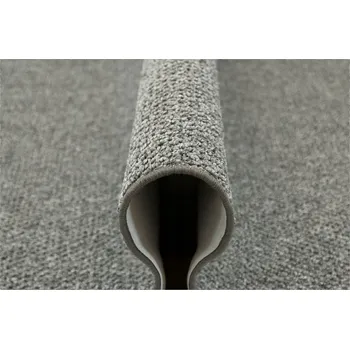 Koberec 100x150 cm MODERNÍ KOBEREC SMYČKOVÝ ŠEDÝ SILNÝ VZOR