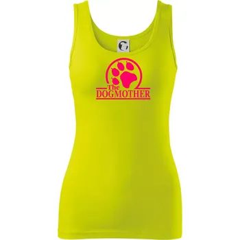 Dámské tričko Dogmother - Dámské tílko - XS ( Limetková )