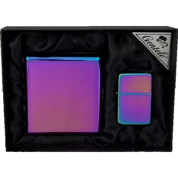 Sada Pouzdro Na Cigarety na cigarety Magic + Zapalovač Zippo