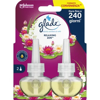 Osvěžovač vzduchu Glade Relaxing Zen náplň do elektrického osvěžovače vzduchu, náhradní balení, 2x20ml