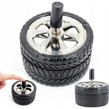 Popelník Popelník uzamykatelný, pevná rotující Pneumatika