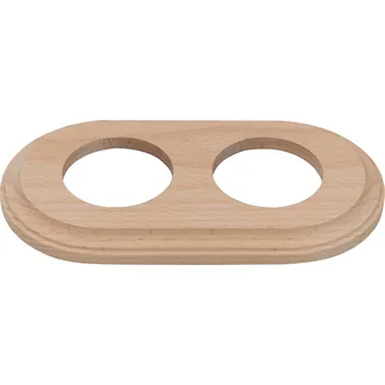 vypínač Rámeček dvojitý X-Site hnědý