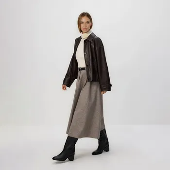 Dámská sukně Reserved - Sukně ze směsi vlny - vícebarevná - 724EH-MLC - 724EH-MLC-XXL