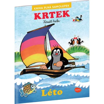 omalovánky KRTEK a LÉTO ─ Kniha samolepek