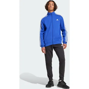 ADIDAS Sportovní souprava Basic 3-Stripes Fleece 2XL MODRÁ