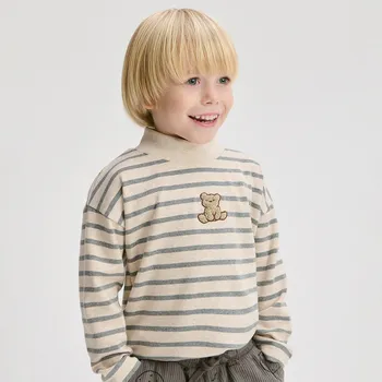 Reserved - Longsleeve s rolákem - béžová - 087FI-08M - 087FI-08M-92