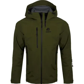 GUGGEN MOUNTAIN Dámská turistická nepromokavá bunda hardshell HD09 2XL ZELENÁ