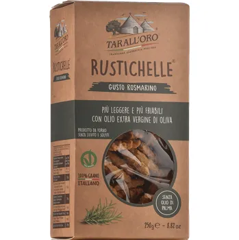 Tarall'oro Rustichelle rozmarýn 250g