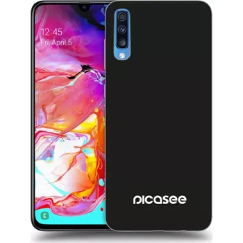 Pouzdro na mobilní telefon Picasee silikonový průhledný obal pro Samsung Galaxy A70 A705F - Picasee
