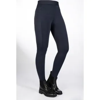 Jezdecké kalhoty HKM Legíny jezdecké Isabella HKM, s gripem, dámské, deep blue 40-42