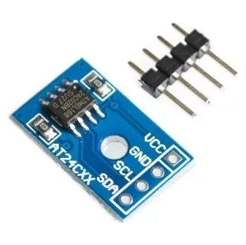Elektronická stavebnice LaskaKit_cz EEPROM modul, AT24C256, I2C
