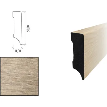 soklová lišta Tilo KPP KPV 50 dub country (50.00 mm) D100120