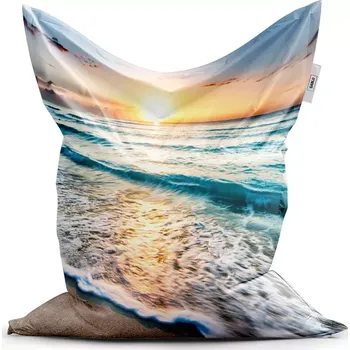 Sedací pytel Sablio Sedací vak Vlny - 200x140 cm