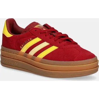 Dámské tenisky Dětské tenisky adidas Originals GAZELLE BOLD JR5953 červená 33X, EUR 38 2/3