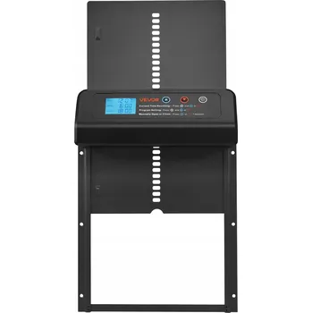 VEVOR JSKMQHSSKGDCAG9SN001V9 automatická dvířka do kurníku černá