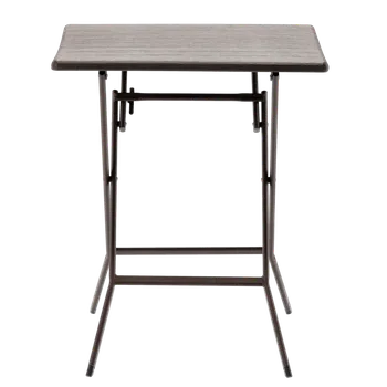 Zahradní stůl SKLÁDACÍ STŮL 61,5 x 61,5 x 73 CM HNĚDÝ *1008