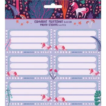 Školní batoh Ars Una Jmenovky na sešity Charme