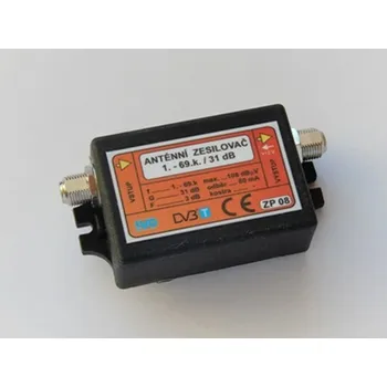 Televizní anténa ZP08-X.S Zes.1-60.k. 31dB "2F" Solo 2