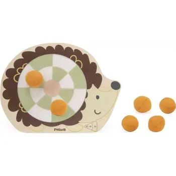 Dřevěná hračka VIGA, Dřevěný terč Ježek