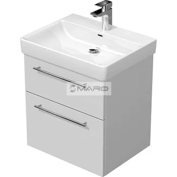 Koupelnový nábytek Smart30 Orin Skříňka se 2 zásuvkami s umyvadlem Laufen Pro S 60 x 46 cm bílá lesk, OR 60 2Z A0536 SET