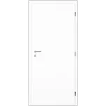 Dveře kašírované plné bílé oblá hrana voština 90L