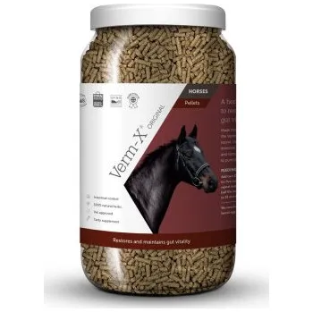 Verm-X Přírodní pelety proti střevním parazitům pro koně 750g