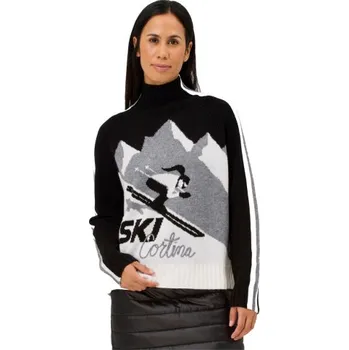 Dámský svetr Dámský svetr Krimson Klover SKI CORTINA - černá XL