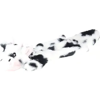 Hračka pro psa animALL Dog Kráva plyš bez výplně pískací 45 cm