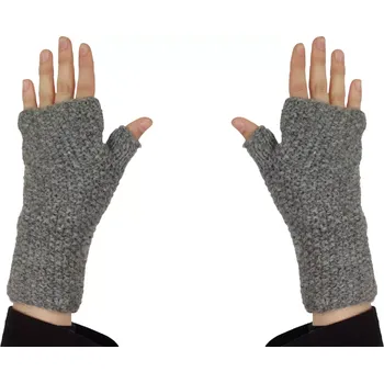 Rukavice Vlněné bezprstové rukavice Ginevra Grey