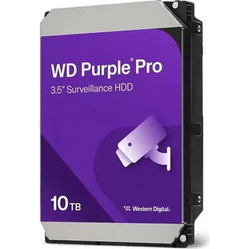 Interní pevný disk WD PURPLE PRO WD102PURP 10TB, SATA III 3.5", 512MB 7200RPM, 272MB/s, CMR