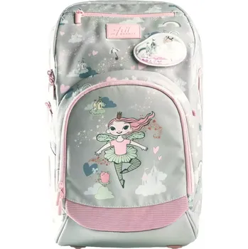 Školní batoh Školní batoh Frii of Norway Expand 20-25L Ballerina Green Pink