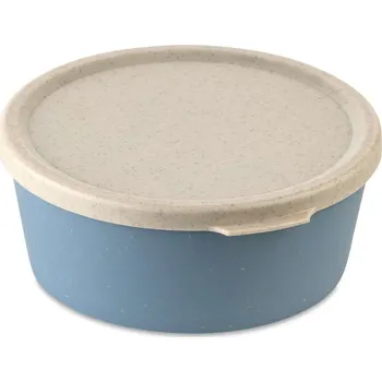Dóza na potraviny Koziol Vzduchotěsná nádoba na potraviny CONNECT BOWL, 400 ml, KOZIOL, nature flower blue