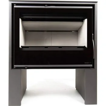 Krbová kamna Kamna krbová Ares-2, Eco design, antracit, 6,0-12,0 kW + redukce 150/150, ARES-2-SET