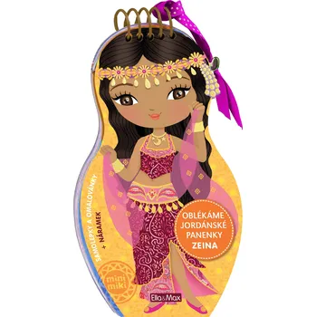 omalovánky Oblékáme jordánské panenky ZEINA – Omalovánky