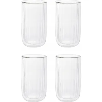 Sklenice Sklenice na kávu Homla 350 ml 4 ks