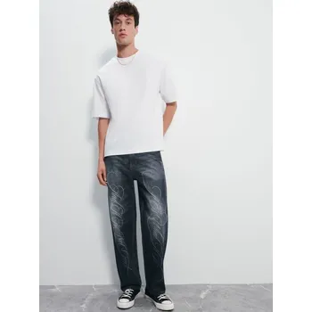 Pánské džíny Džíny baggy - S - House - světle šedá - 845GS-09J