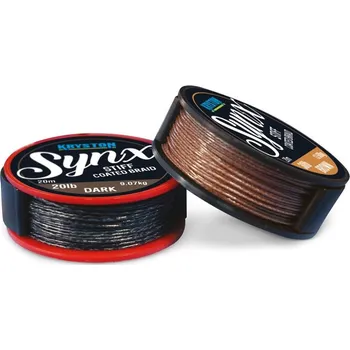 Kryston potahované šňůrky Synx Brown pískový 20m - 30lb