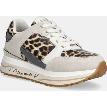 Dámské tenisky Tenisky Liu Jo LIU JO MAXI WONDER 91 dámské, béžová barva, BA6011PX811S3956 12X, EUR 40