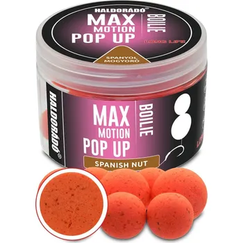 Boilies Haldorádó Pop-Up Boilies Max Motion 50g 16+20mm Španělský ořech