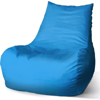 Sedací pytel Sablio Sedací vak Bean Azurová: 100 x 90 x 45 cm