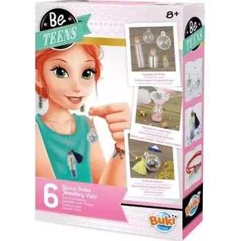 dětská sada na výrobu šperků BUKI Be Teens - Šperky v nádobkách