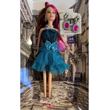 Panenka Erika s modrými šaty - The Fashion Girl Nové, může mít poškozený obal