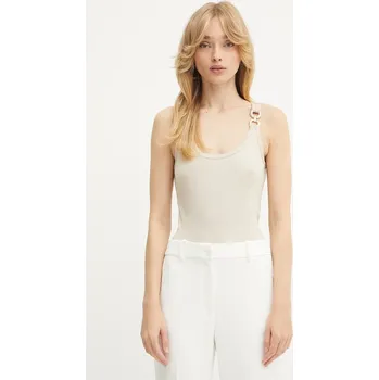 Top Morgan dámský, béžová barva, DIDONI 01G, vel. M