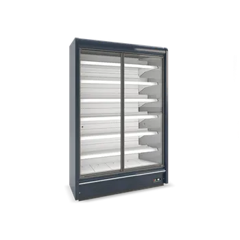 Juka Chladicí vitrína přístěnná | York 197/90/225 DU | křídlové prosklené dveře – bez agregátu