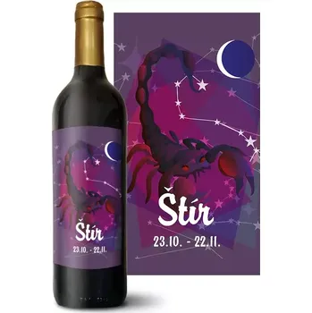 Víno Sablio Červené víno Štír: 0,75 l