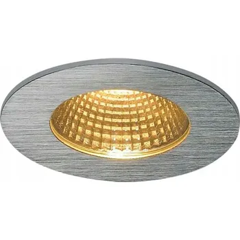 Bodové svítidlo Stropní vestavné svítidlo SLV 11 W stříbrné 3000 K