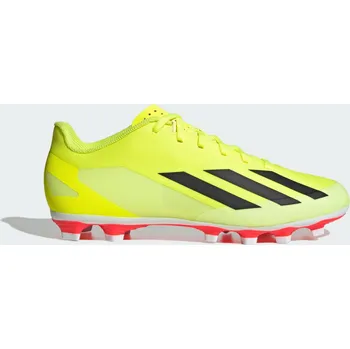 Kopačky ADIDAS Kopačky X Crazyfast Club Flexible Ground 47 1/3 BÍLÁ|ZELENÁ|ČERNÁ|ŽLUTÁ