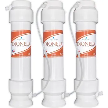 Ochranný vodní filtr Aqua Aurea, s.r.o. Dionela F3TRIO pod kuchyňskou linku